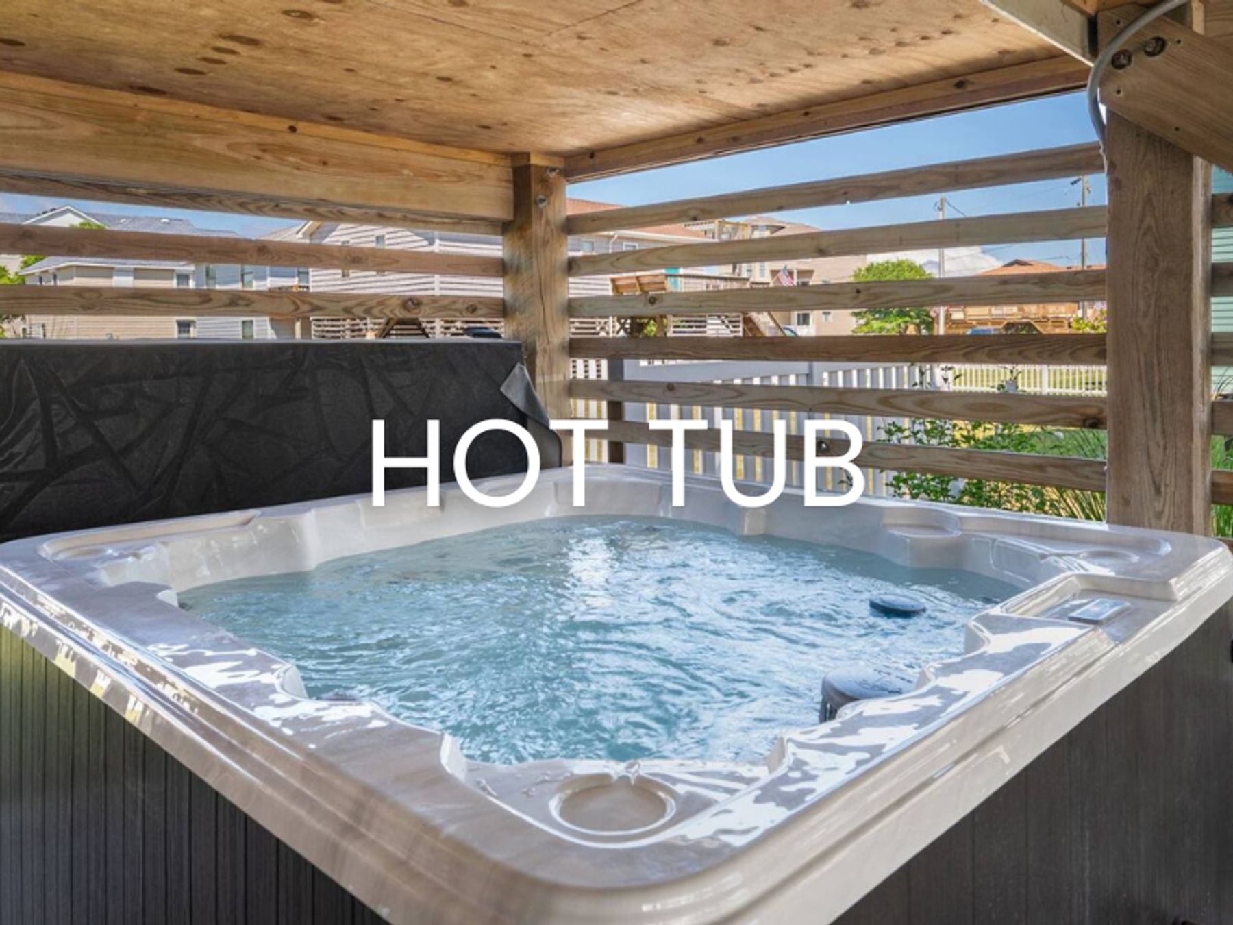 Hot tub obx rentals