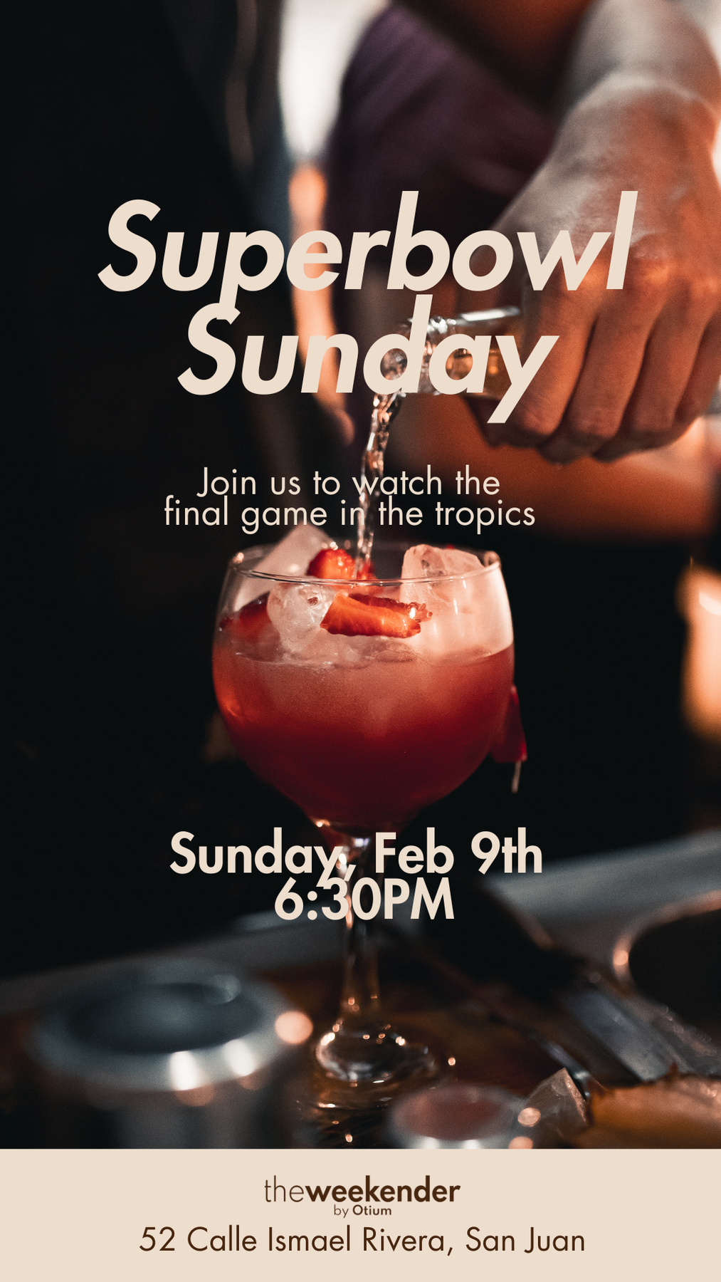 watch superbowl in san juan