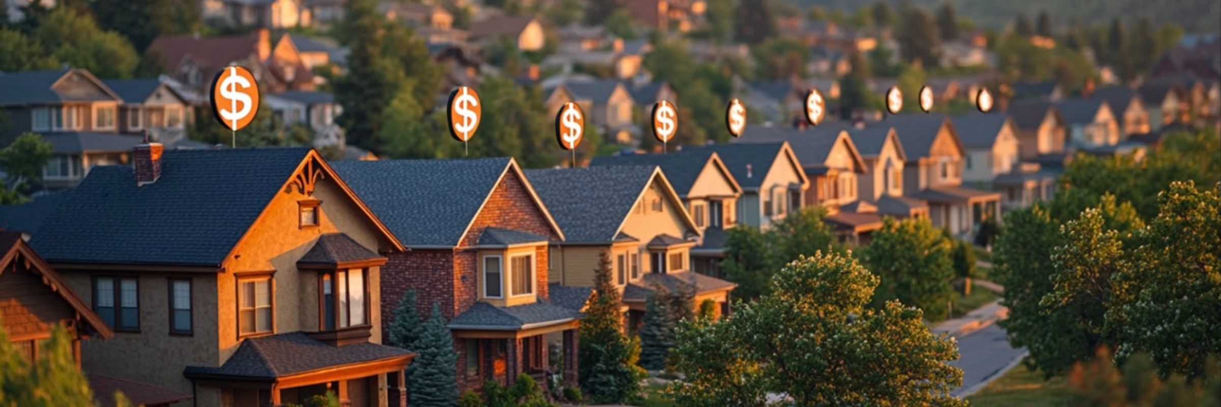 A bunch of houses followign the rules of Colorado Airbnb laws