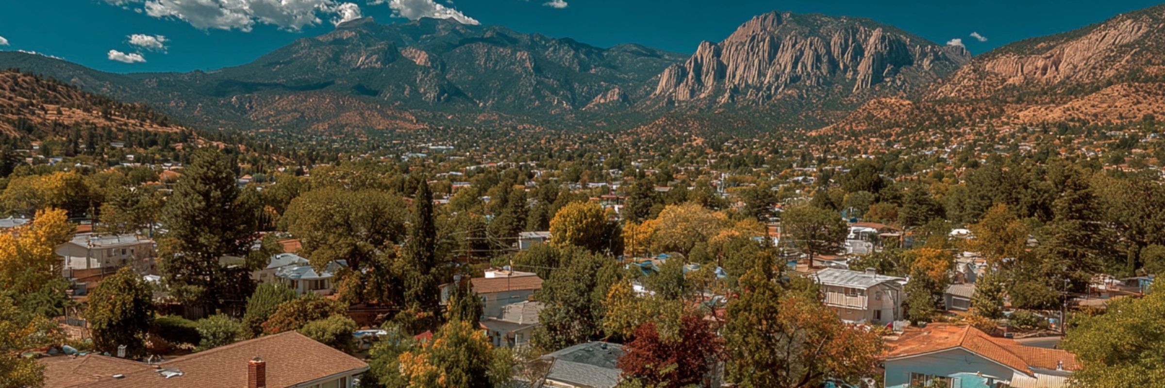 A look at Colorado Springs real estate from a drone above