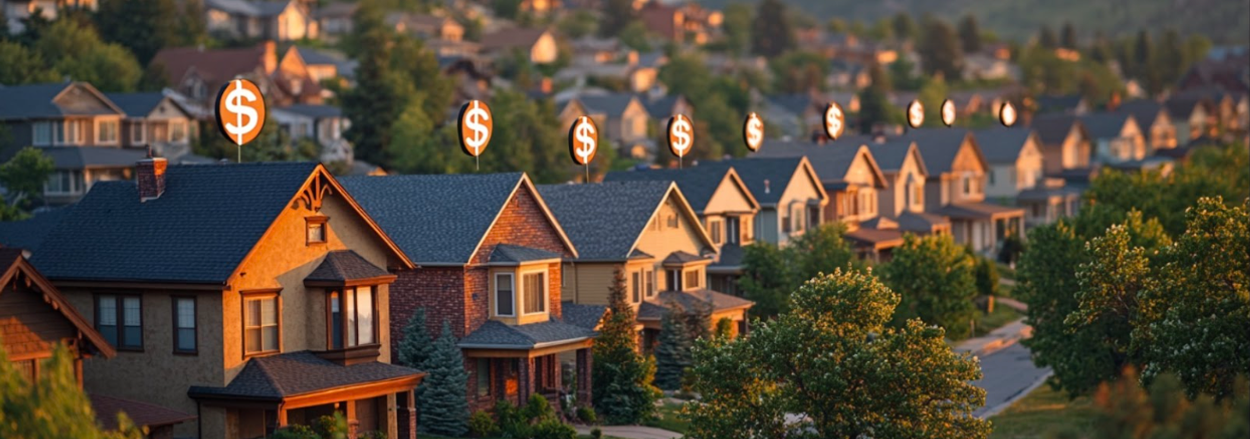 A bunch of houses followign the rules of Colorado Airbnb laws