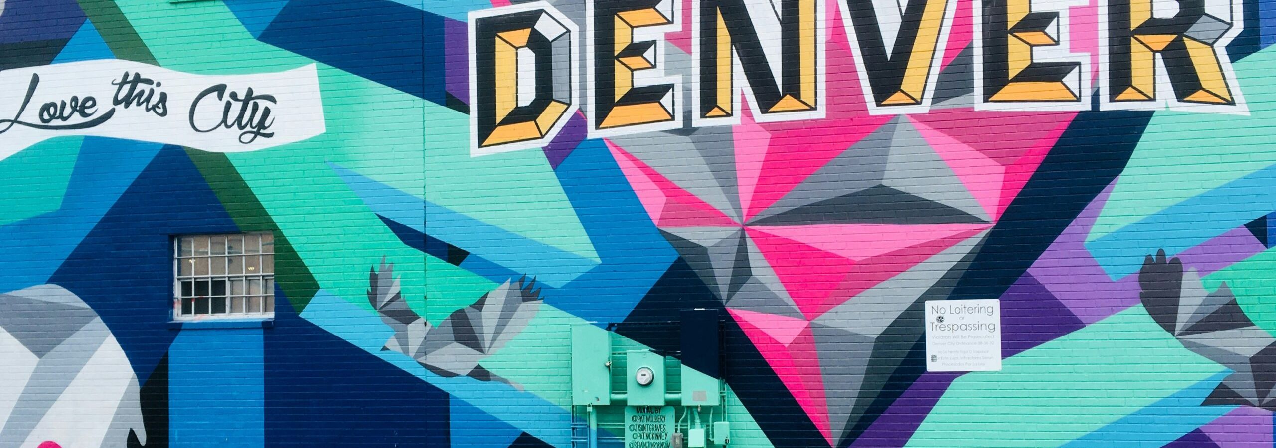 A mural that's allowed under the Denver Zoning Code