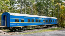 Sunswick Railcar: A 1940s Train Among the Trees Main Image