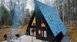Ukihaus Hudson: Enchanting Hudson Valley A-Frame Main Image
