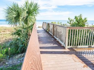 Steps from the beach