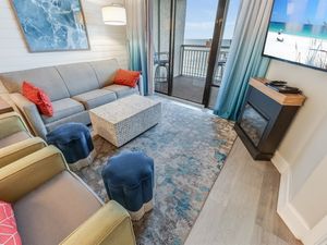 Large Living Area with Views of the Ocean, Beautifully Decorated
