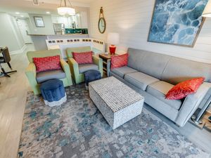 Large Living Area with Views of the Ocean, Beautifully Decorated
