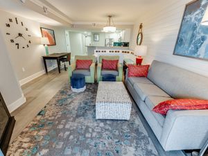 Large Living Area with Views of the Ocean, Beautifully Decorated