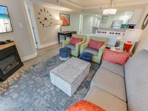 Large Living Area with Views of the Ocean, Beautifully Decorated