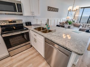 Large Kitchen Area, Beautifully Remodeled with Views of the Ocean