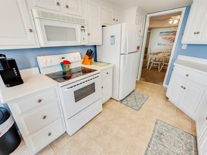 Large Kitchen Area with Full Sized Appliances
