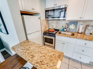 Kitchen Area with Full Sized Appliances