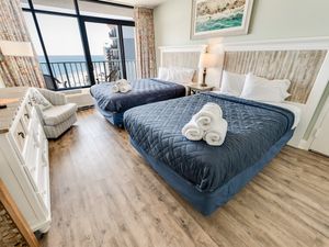 Large Living Area with Views of the Ocean, Beautifully Decorated