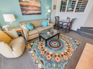 Large Living Area with Views of the Ocean, Beautifully Decorated