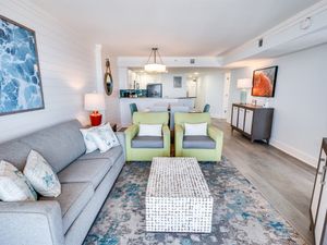 Large Living Area with Views of the Ocean, Beautifully Decorated