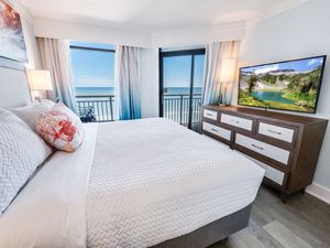 Bedroom with Oceanfront Views!