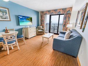 Large Living Area with Views of the Ocean, Beautifully Decorated
