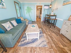 Large Living Area with Views of the Ocean, Beautifully Decorated