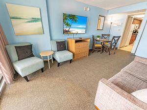 Large Living Area with Views of the Ocean, Beautifully Decorated