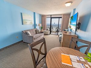 Large Living Area with Views of the Ocean, Beautifully Decorated