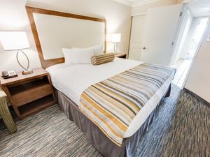 1 King Bed in Bedroom, Beautifully Decorated