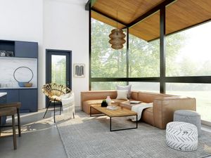 Spacious living area