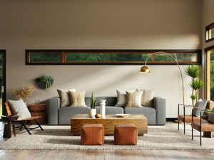 Spacious living area