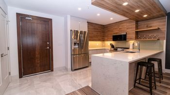 Cook with Ease – Sleek Kitchen Featuring Premium Appliances and Modern Design.