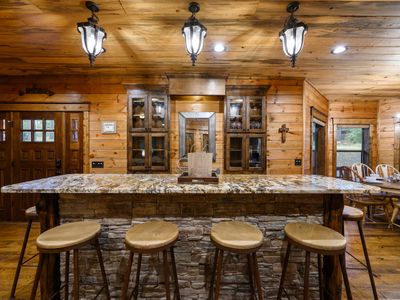 The bar.