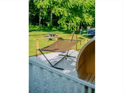 Hammocks, picnic tables and something for everyone.