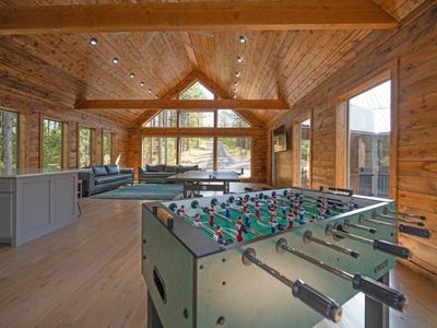 Additional game room off the patio!