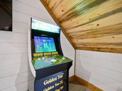 An arcade game console!