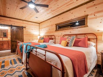 Double Queen bedroom!