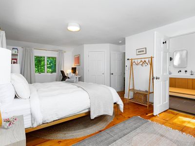 Entrance to the ensuite bathroom