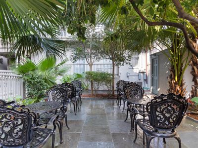 lovely oasis, perfect for enjoying lunch or a cup of coffee