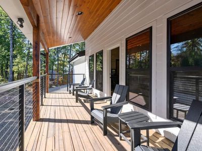 Seating on the porch!