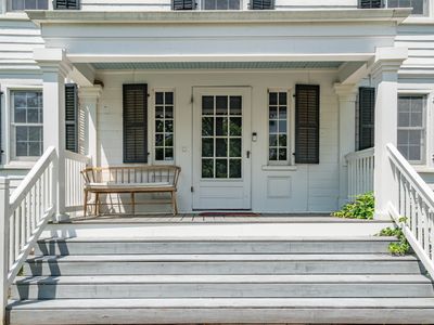 Welcome to the home, with this spacious, classic front porch as its center piece.