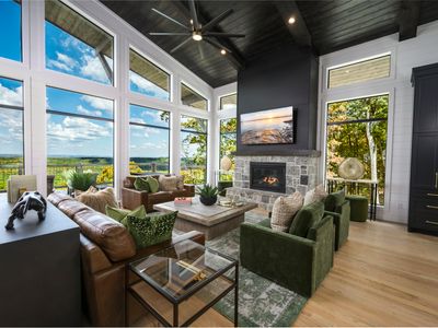 Bright, open living space with seamless indoor-outdoor flow