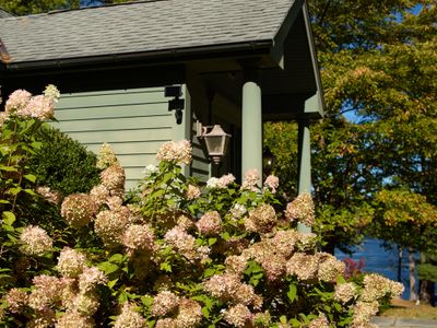 Thoughtful landscaping is a perfect compliment to the natural terrain.