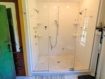 Brand new walk in shower