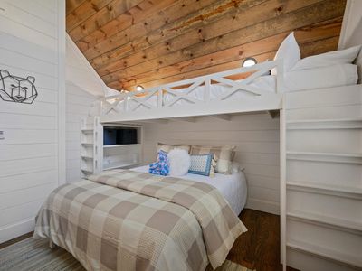 Custom 2-Twins-Over-Queen Bunk!