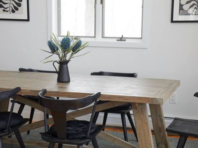 Tasteful decorations throughout the home