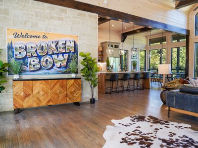 Glass and Timber is where plush leather, luxe textures, and soaring ceilings collide—your cozy haven awaits.