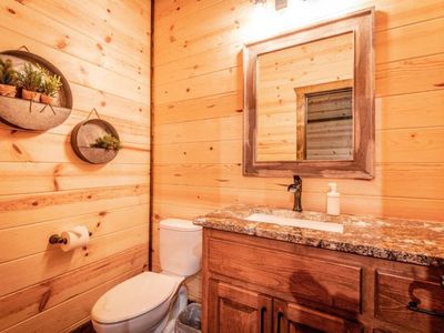 Half bathroom.