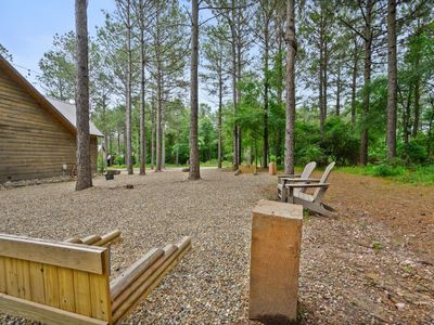 Horseshoes in the back yard!