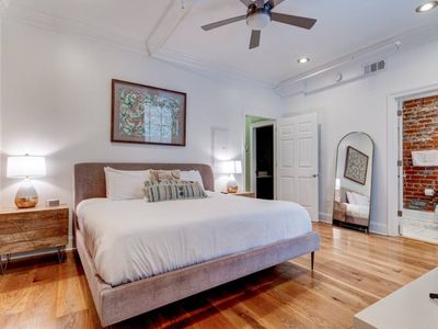 beautifully decorated bedroom