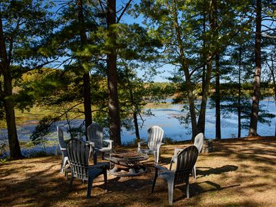 Nothing like sitting around a fire along the shore.