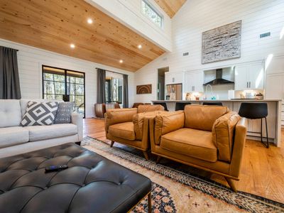 Luxury lounge seating.