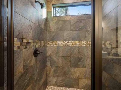 Walk-in shower!
