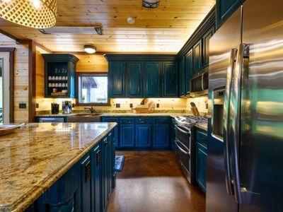 Lots of counter space in this updated kitchen!